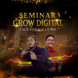Grow Digital - 1 Tahun Coaching 1-1 + 1 Tahun Akses Digital Class